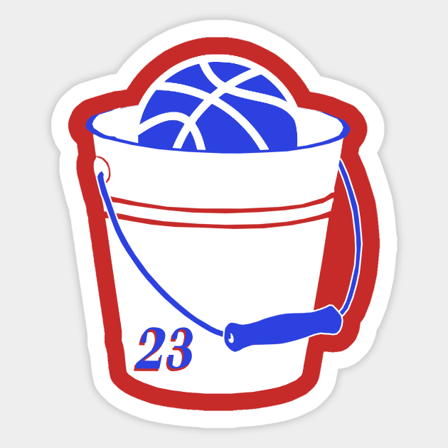 Buckets 23 Sticker by Philly Drinkers